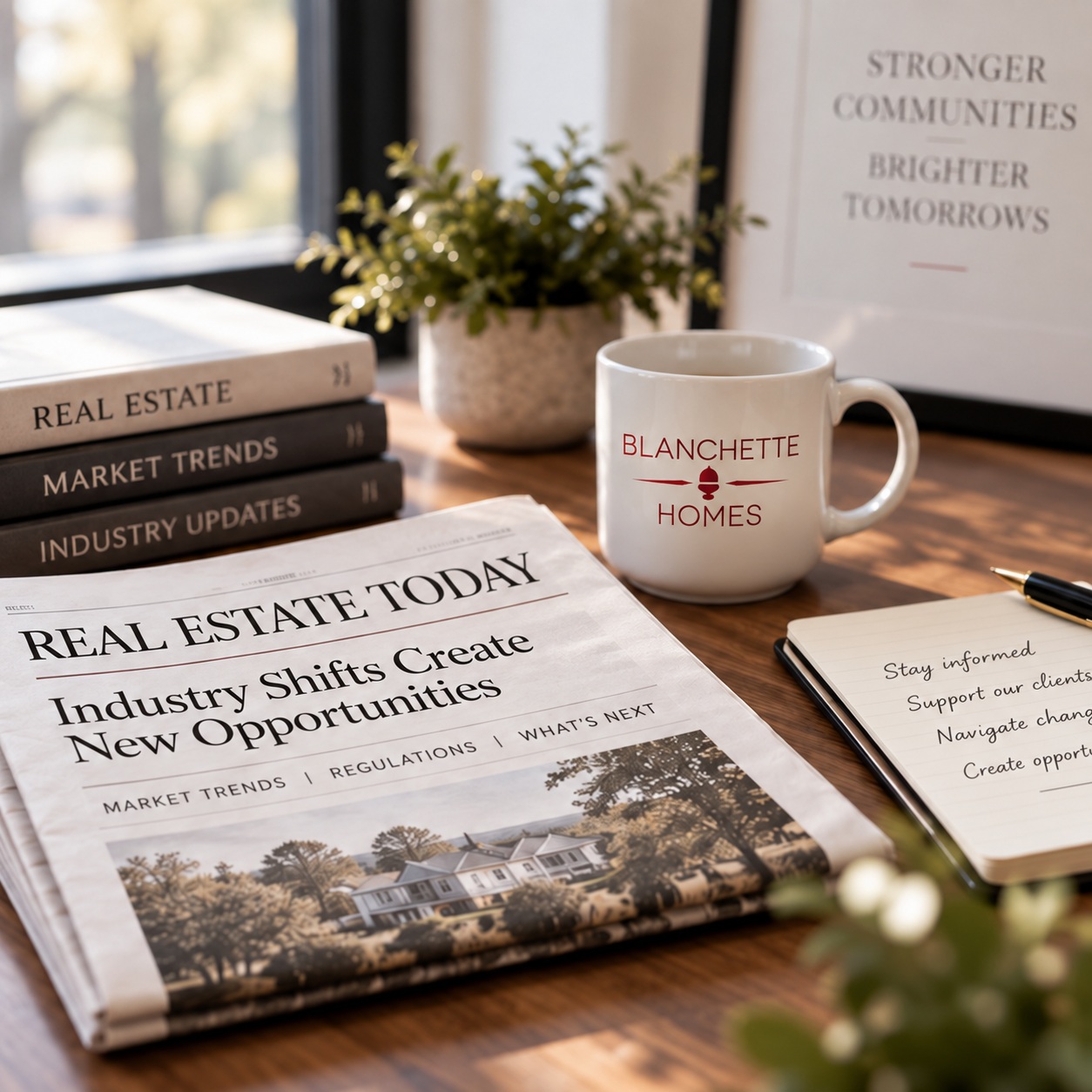 Real estate industry update materials