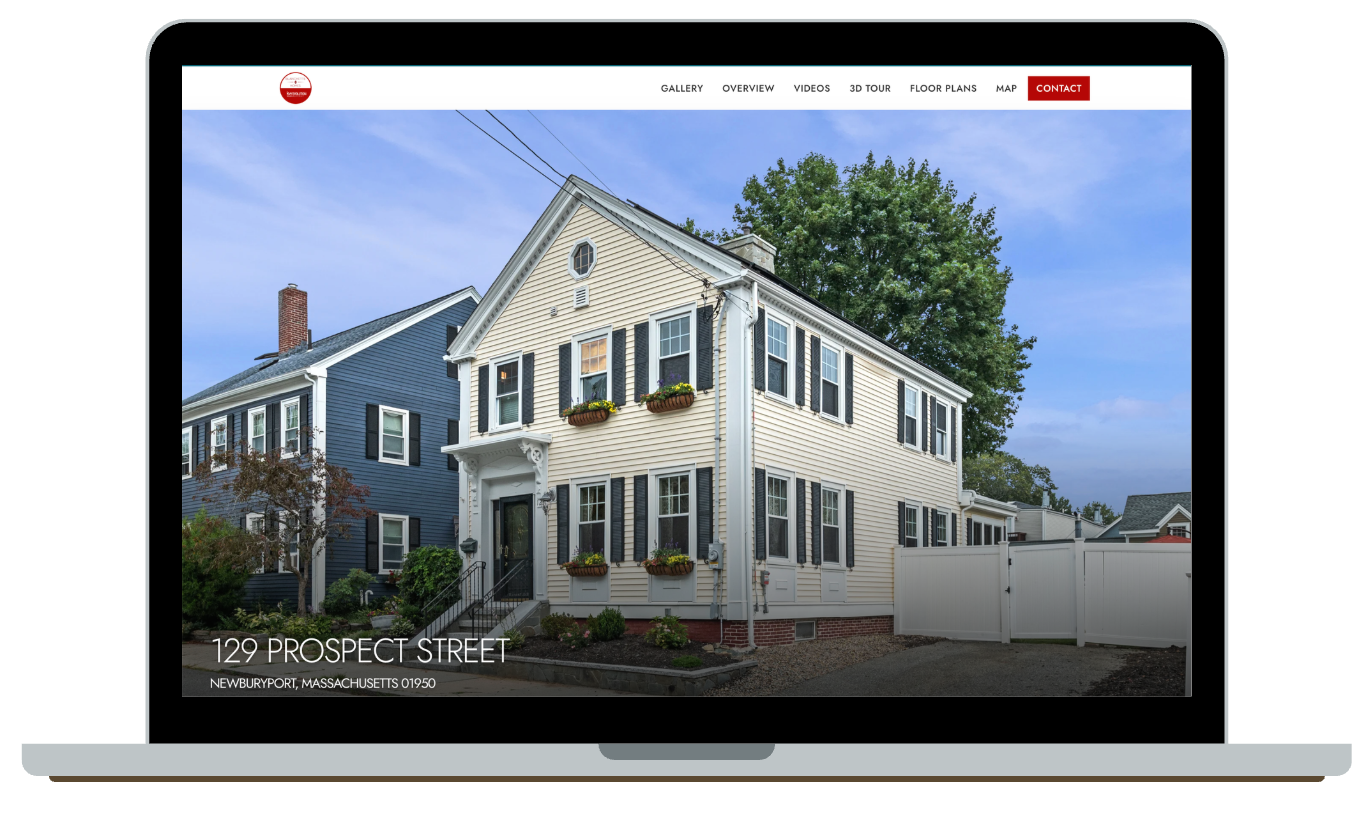Custom property website example